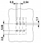 Клеммные блоки для печатного монтажа-FFKDSA1/V-2,54-14