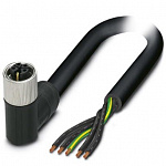 Силовой кабель-SAC-5P-10,0-PVC/M12FRK PE