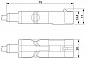 Кабель для датчика / исполнительного элемента-SAC-2P-SUSMS/ 1,5-PUR/SUSFS
