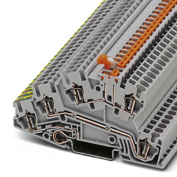 Заземляющие клеммы для выполнения проводки в зданиях-STI 2,5-PE/L/LTB