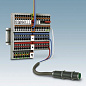 Клеммный модуль для подключения датчиков и исполнительных элементов-PTIO 1,5/S/4-PE-LED 24 GN