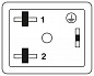 Адаптер двойного разъема клапана-SAC-MS/0,2-116/2XBI-1L-Z SCO