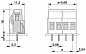 Клеммные блоки для печатного монтажа-MKDS 3/ 7-5,08