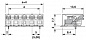 Клеммные блоки для печатного монтажа-SPT-SMD 1,5/ 5-H-5,0 R44