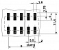 Клеммные блоки для печатного монтажа-SPT-SMD 1,5/ 6-V-3,81 R44