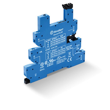 93637060 Розетка MasterPLUS с винтовыми клеммами (с зажимной клетью) для реле 34 серии; питание 60В DC