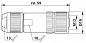 Шинный системный соединитель-SACC-M12FS-5PL SH DN