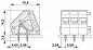 Клеммные блоки для печатного монтажа-ZFKDS 1,5-5,08