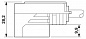 Кабель для датчика / исполнительного элемента-SAC-3P-MR/ 1,5-PUR/B-1L-Z SCO