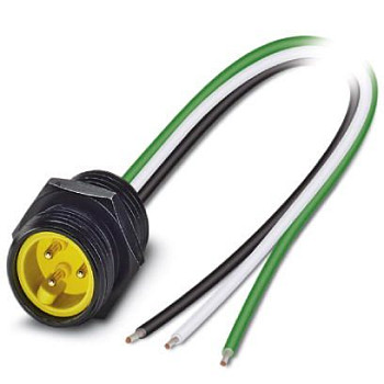 Встраиваемые разъемы-SACC-E-MINM-3CON-NPT12-U20/1,0