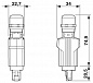 Штекерный соединитель RJ45-CUC-V14-C1S-S/R4IP8:10