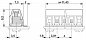 Клеммные блоки для печатного монтажа-MKDS 1/ 5-3,81 SMD BK