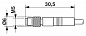 Кабель для датчика / исполнительного элемента-SAC-4P-M5MS/ 1,5-PUR