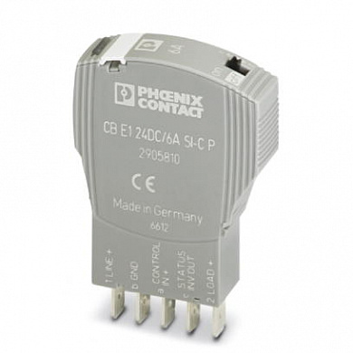 Электронный защитный выключатель-CB E1 24DC/6A SI-C P