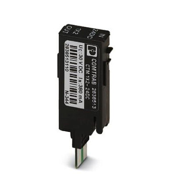 Штекерный модуль для защиты от перенапр-й-CTM 1X2-24DC
