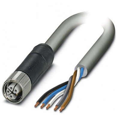 Силовой кабель-SAC-5P-3,0-290/M12FSL FE
