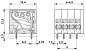 Клеммные блоки для печатного монтажа-SPT 1,5/ 3-H-3,5