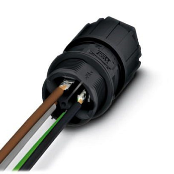 Проходная деталь-QPD W 3PE2,5 9-14 M25 0,5 BK