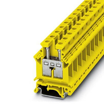 Проходные клеммы-UK 16 N YE