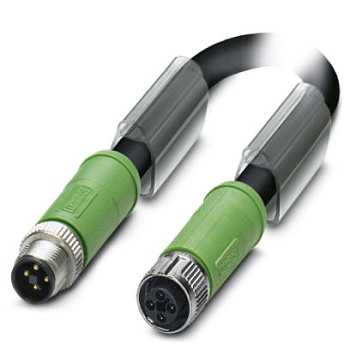 Силовой кабель-SAC-4P-M12MST/ 2,0-PUR/M12FST