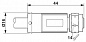Кабель для датчика / исполнительного элемента-SAC-4P-5,0-28X/M12FS OD