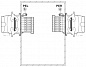 Адаптер клеммного модуля-HC-D 40-A-TWIN-PER-F