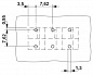 Клеммные блоки для печатного монтажа-FFKDSA/V2-7,62