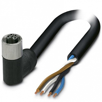 Силовой кабель-SAC-4P-10,0-PVC/M12FRL