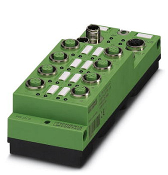 Децентрализ. устройство ввода-вывода-FLS PB M12 DI 8 M12