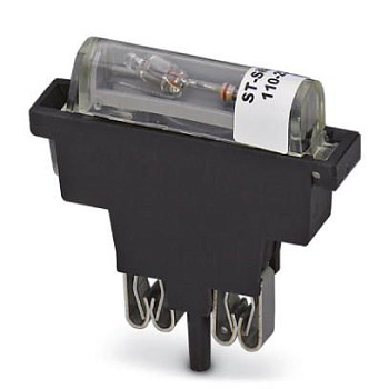 Штекерный держатель предохранителя-ST 1-SILED 24