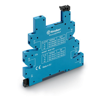 93627024 Розетка MasterOUTPUT с винтовыми клеммами (с зажимной клетью) для реле 34 серии; питание 24В DC