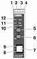 Преобразователь оптоволоконного интерфейса-FL MC EF 1300 MM ST