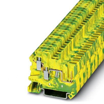 Клемма защитного провода-UT 2,5-TWIN/1P-PE