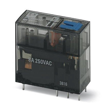 Одиночное реле-REL-MR-BL-24DC/21-21/MS