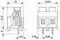 Клеммные блоки для печатного монтажа-MKDSV 5 HV/ 2-9,52