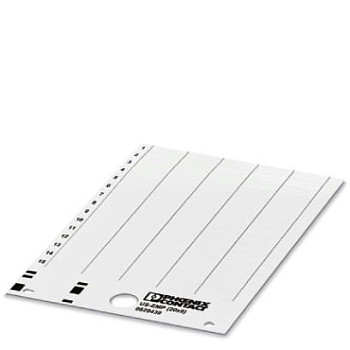 Фиксируемые таблички-US-EMP (20X9)