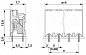 Клеммные блоки для печатного монтажа-SPT-THR 1,5/11-V-5,0 P26