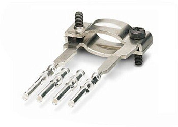 Зажим для подключения экрана-HC-D 4-2BU