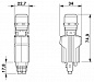Штекерный соединитель для оптоволоконного кабеля-FOC-V14-C1ZNI-S/SJFP