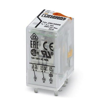 Одиночное реле-REL-IR2/L-24AC/2X21