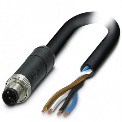 Силовой кабель-SAC-4P-M12MSL/10,0-105