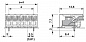 Клеммные блоки для печатного монтажа-SPT-SMD 1,5/ 5-H-3,81 R44