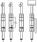 Измерительная клемма с ползунковым размыкателем-URTK/SS BU