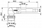 Bussystem-Kabel-SAC-5P-MINMR/10,0-U40/MINFR