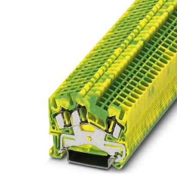 Клемма защитного провода-STS 2,5-TWIN-PE