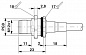 Встраиваемый разъем (вилка) шинной системы-SACCBP-MSD-4CON-PG9/2,0-933SCO