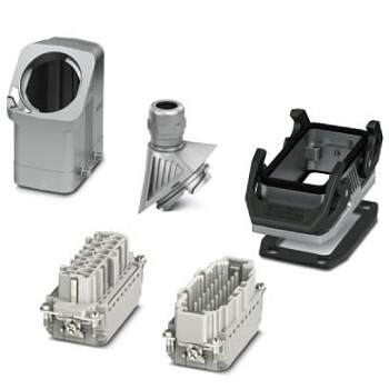 Комплект вставных соединителей-HC-EVO-B16PT-BWD-HH-M25ELC-AL