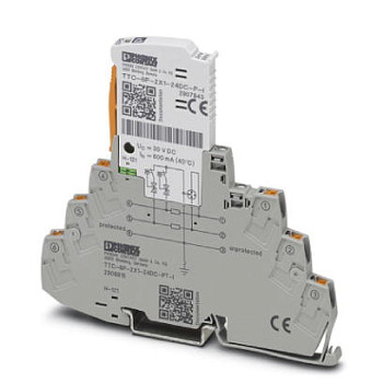 Устройство защиты от перенапряжений-TTC-6P-2X1-24DC-PT-I