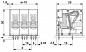 Клеммные блоки для печатного монтажа-SPT 16/ 8-H-10,0-ZB