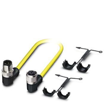 Кабель для датчика / исполнительного элемента-SAC-HZ-3P-MR/1,5-542/FR SCO BK